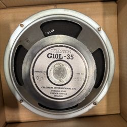 Vintage Celestion G10L-35 Speakers