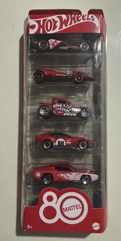 Hot Wheels Mattel 80th Anniversary 5-Pack