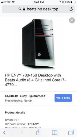 Finished studio computer