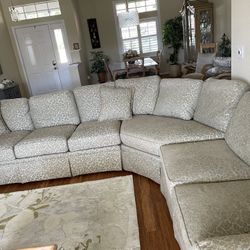 Vintage  Mid Century Sectional  Sofa