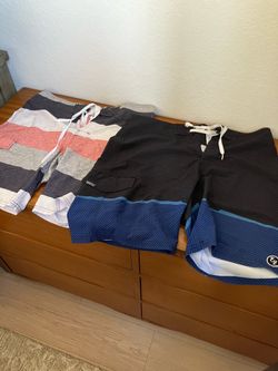Set of Ezekiel Swim Trunks Board Shorts 34