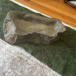 Reptile Snake Water Dish Rock 