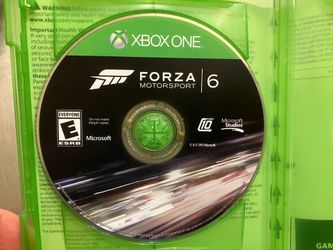 Forza Motorsport 6 - Xbox One - game disc