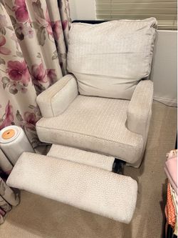 360° Swivel Glider Rocking Chair