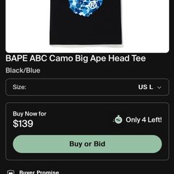 Medium Bape Shirt 