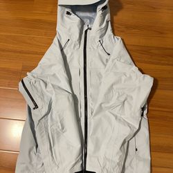 Women's waterproof windproof warm ski jacket, Loose