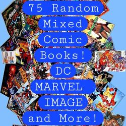 75 COMIC BOOKS MIXED TITLES VINTAGE BRONZE ERA TO NEW! SACRIFICE ONLY $60 LIQUIDATION SALE! RAW UNBOARDED