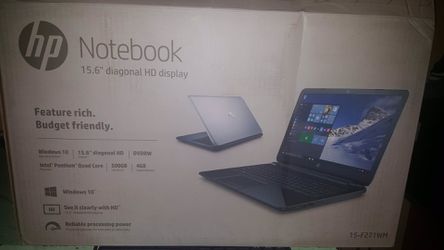 HP Notebook 15.6”