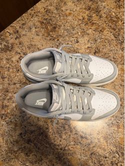 Grey nike dunks