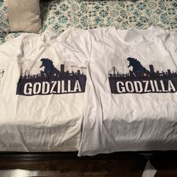 Godzilla T-shirts  $1