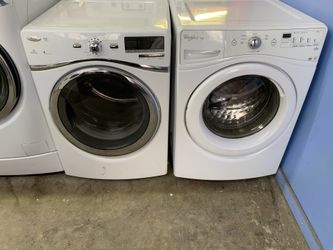Whirlpool washer and dryer electric