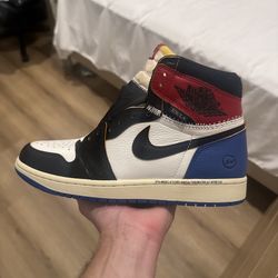 Jordan 1 High Fragment x Union LA Varsity Red Sport Royal size
