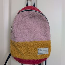 Cute, Fuzzy Mini Backpack