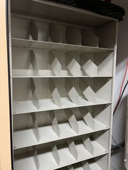 Metal file cabinet