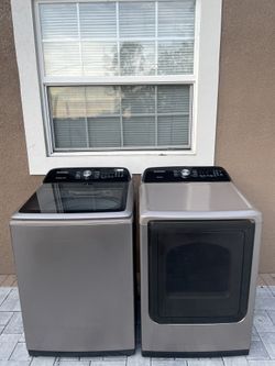 Samsung XL Washer And Dryer Set And 30 Day Warranty❗️