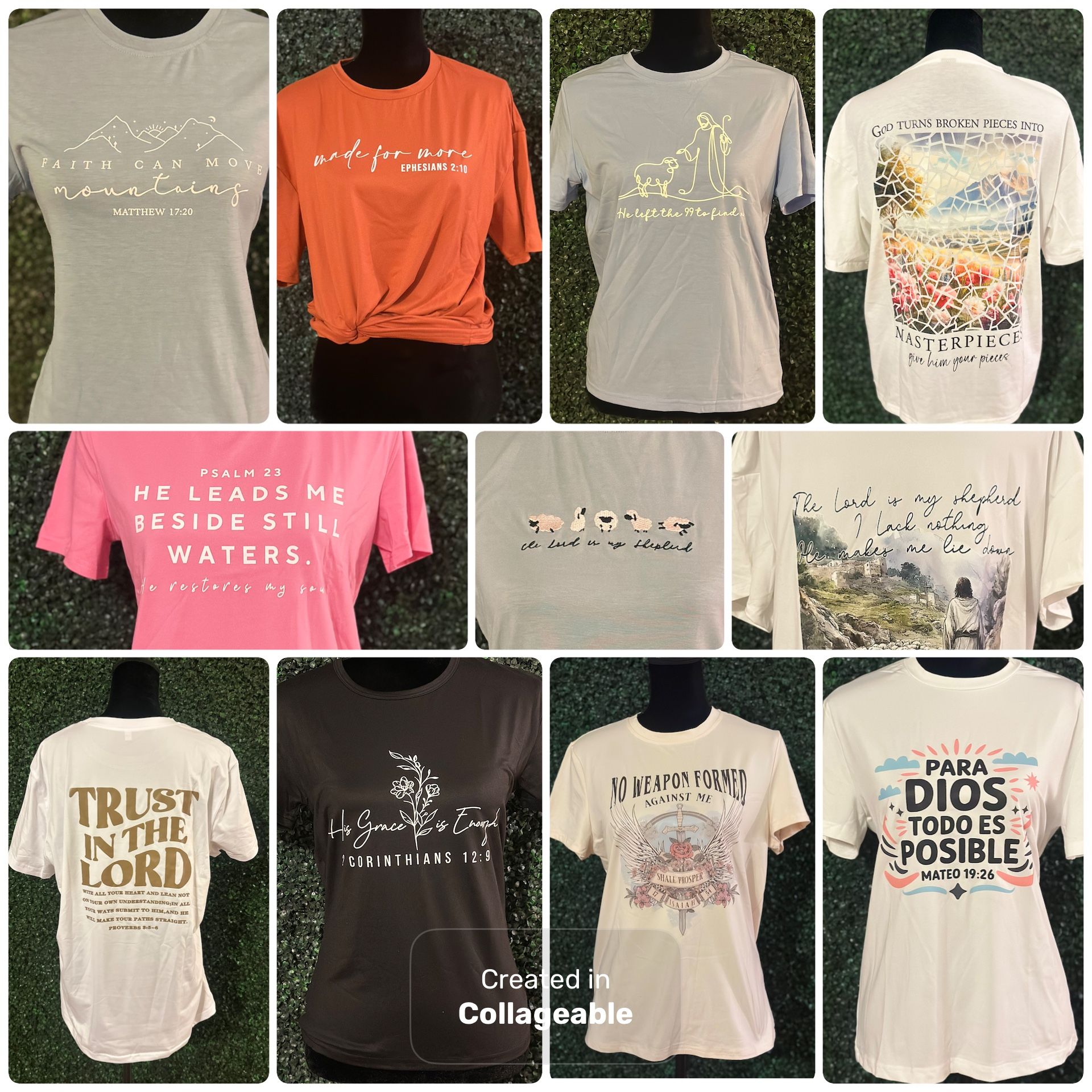 Christian T Shirts Sizes Are Limited