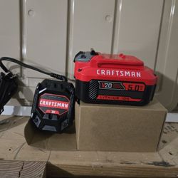 NEW 20v Battery And Charger