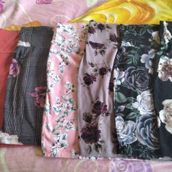 Lot of 6 Juniors Charlotte Russe Skirt Size S