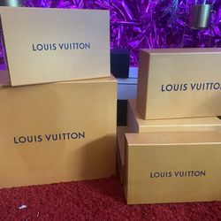 7 Piece Louis Vuitton Boxes 