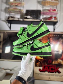 Nike SB Dunk Low Powerpuff Girls “Buttercup” Size 10.5 DS
