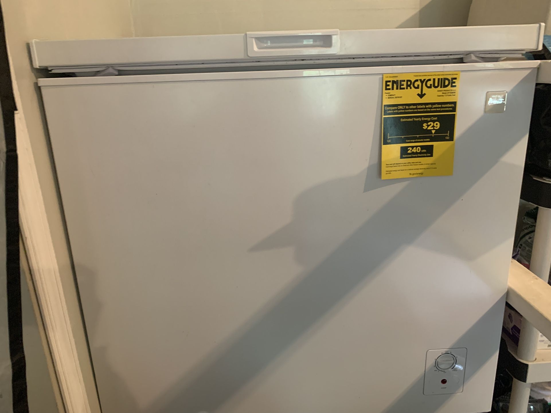 7.2 cu. ft. Chest Freezer