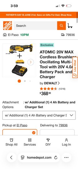 New dewalt multitool