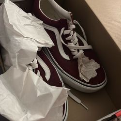 VANS Maroon Old Skools