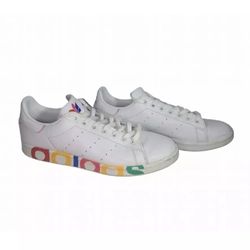 Adidas Mens Shoes Stan Smith Olympic Pack FY1146 White Sneakers Lace up Size 11