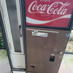 Antique Coke Can Machine