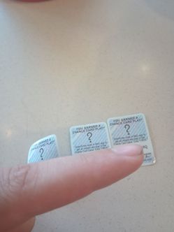 McDonald's monopoly stickers