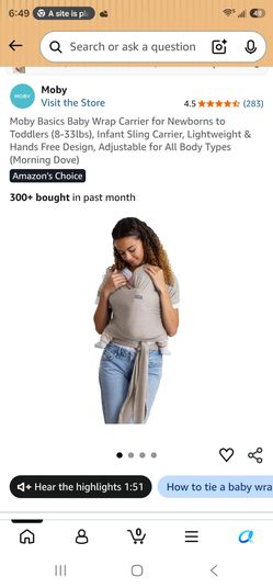 Baby wrap