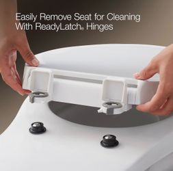 Kohler Toilet Seat with ReadyLatch Hinges