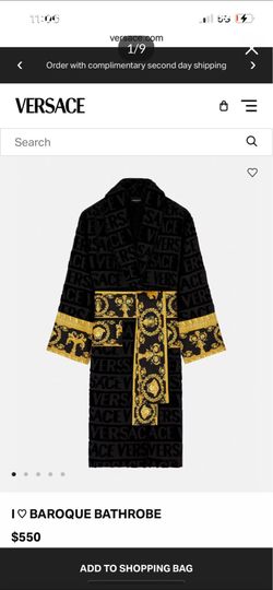 Versace robe authentic