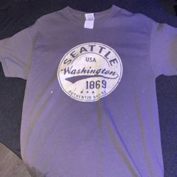 Medium, Seattle, Almost Knew T Shirt 