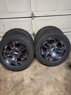 20” Chevy LTZ rims and tires
