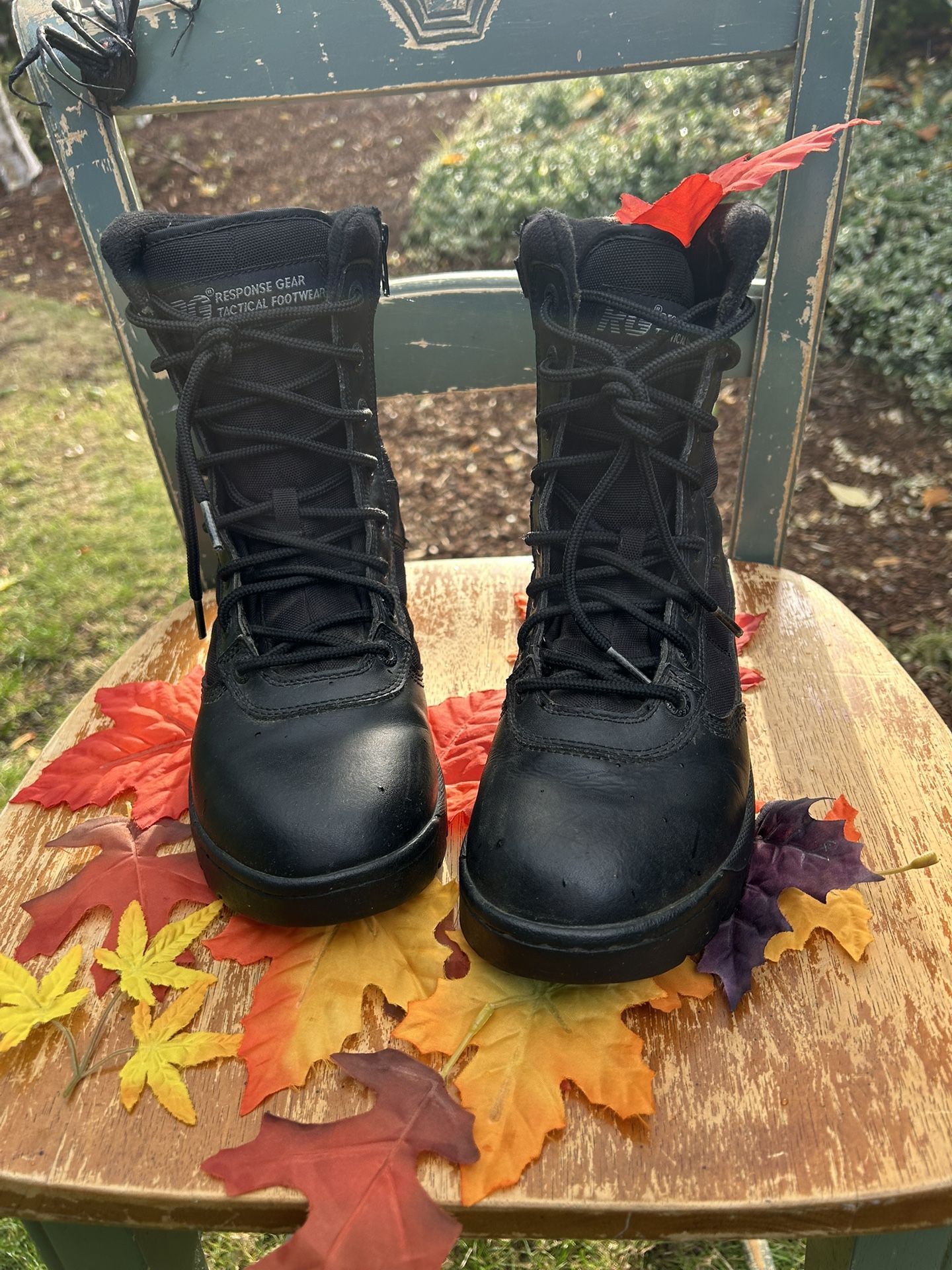 Women’s Size 7 Response Gear Tactical Footwear Side Zip ll