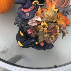 Witch In Ceramic Pot 