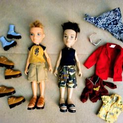 Vintage Bratz Boyz Dolls