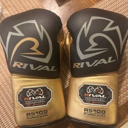 Rival boxing gloves 