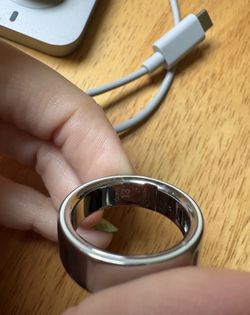 Oura ring gen 4 silver size 13