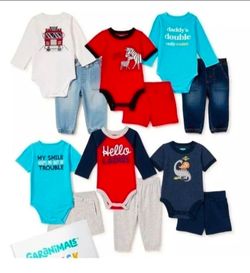 New Baby Boy Garanimals Clothing Tops Shirts Shorts Pants Bottoms 12 Months Ropa De Nino Camisas Pantalon Tamanio 12 Meses