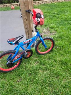 Spider man kids bike