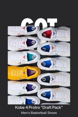 Kobe 4 draft day size 11