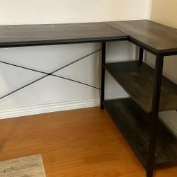 L-Shaped Computer Desk - Escritorio En L