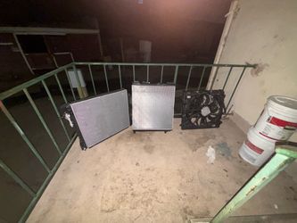 New Honda electro Kia forte, forte 5 radiator, electric radiator fan , ac condenser,
