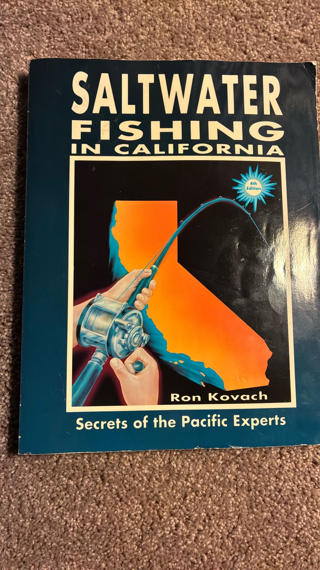SALT WATER FISHING in CA BOOK