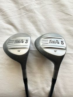 King Cobra 3/5 Fairway Wood Set Low Flex Point Cobra Graphite Shafts