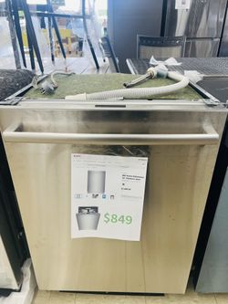 Bosch 800 Series Dishwasher 24" Stainless steel