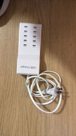 USB C 10 port charging dock