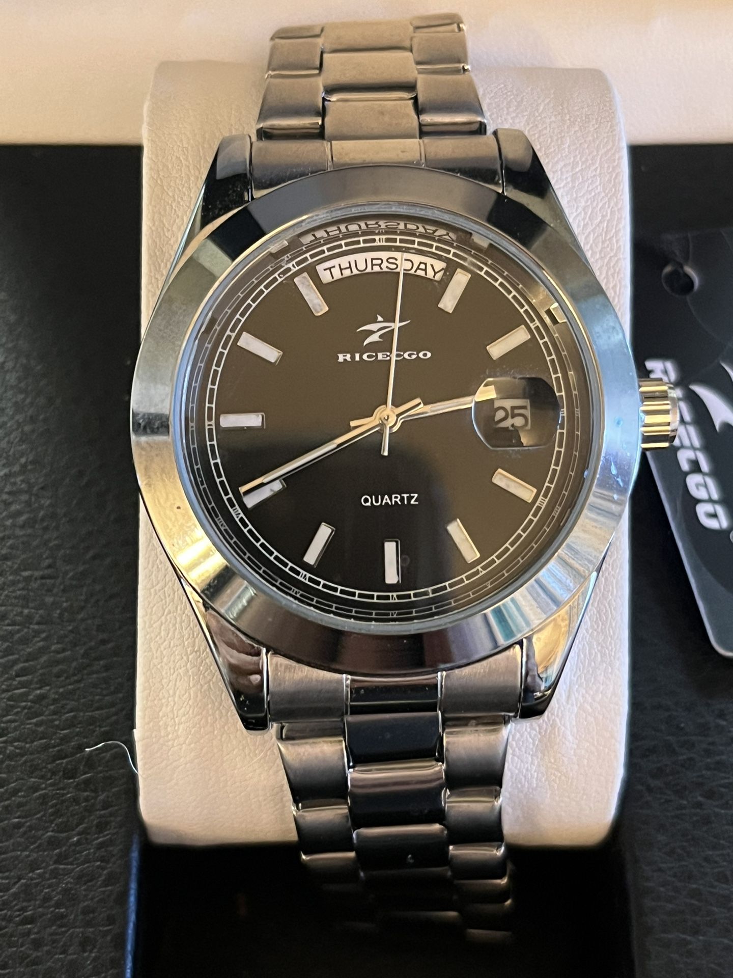 The President Day & Date Stainless Steel 41mm
